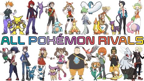 pokemon rivalry|all pokemon rivals.